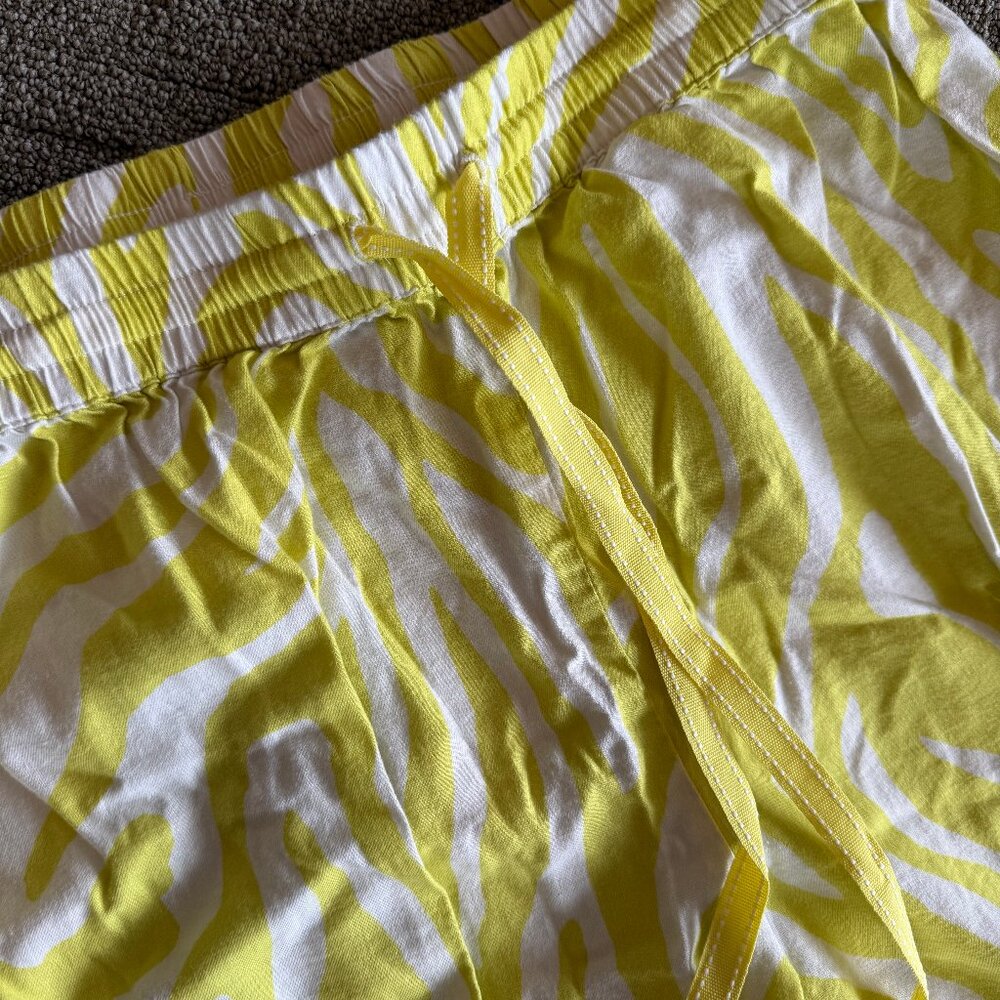 *2 for $5* GUC Anthro PJ pants in Citron Zebra - Picture 5 of 6